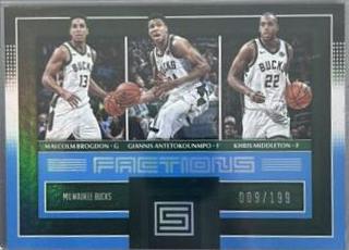 Giannis Antetokounmpo/Malcolm Brogdon/Khris Middleton