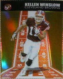 Kellen Winslow [Gold Refractor] #102