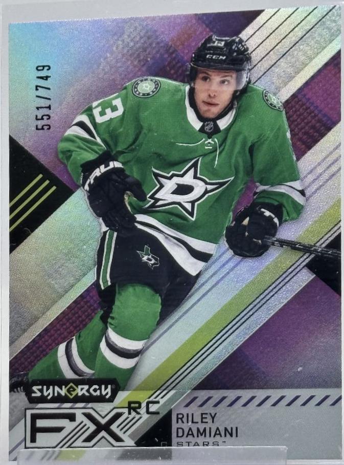 Riley Damiani #FXR-RD Hockey Cards 2021 Upper Deck Synergy FX Rookies