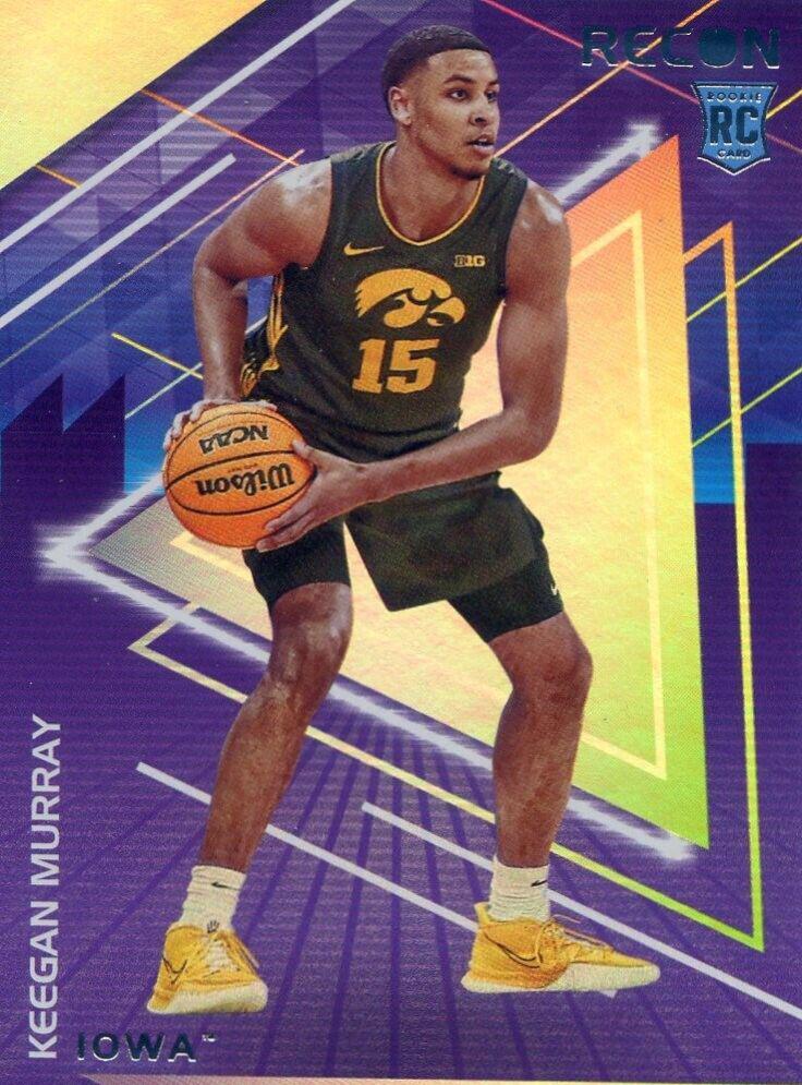 Keegan Murray #4 Basketball Cards 2022 Panini Chronicles Draft Picks Recon