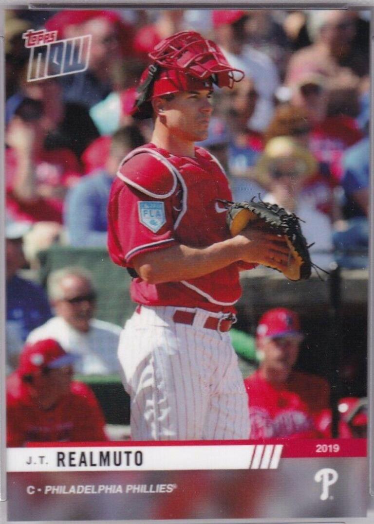 J.T. Realmuto #OD-276 Baseball Cards 2019 Topps Now Road to Opening Day