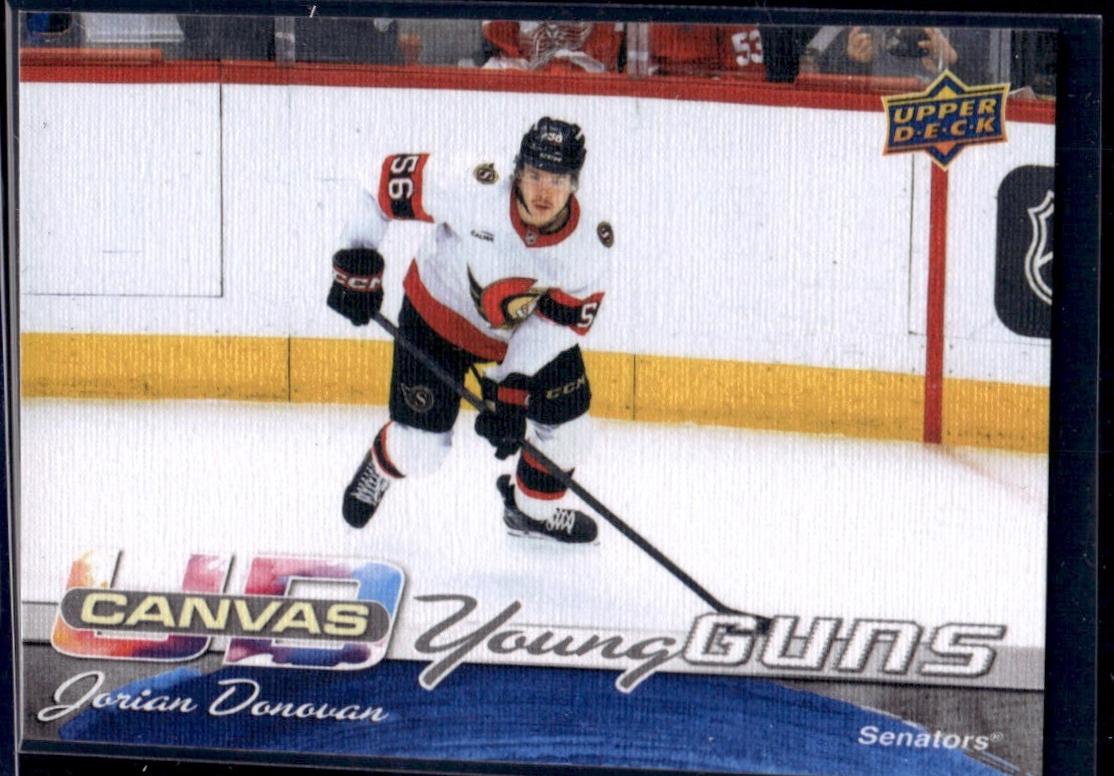 Jorian Donovan #C-116 2026 Upper Deck UD Canvas Hockey
