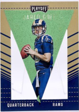 Jared Goff #46 Football Cards 2016 Panini Playoff Pennants