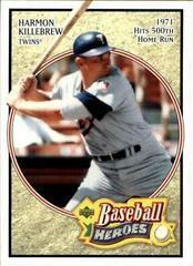 Harmon Killebrew #34 Baseball Cards 2005 Upper Deck Baseball Heroes Prices
