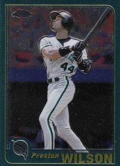 Preston Wilson #33 Baseball Cards 2001 Topps Chrome