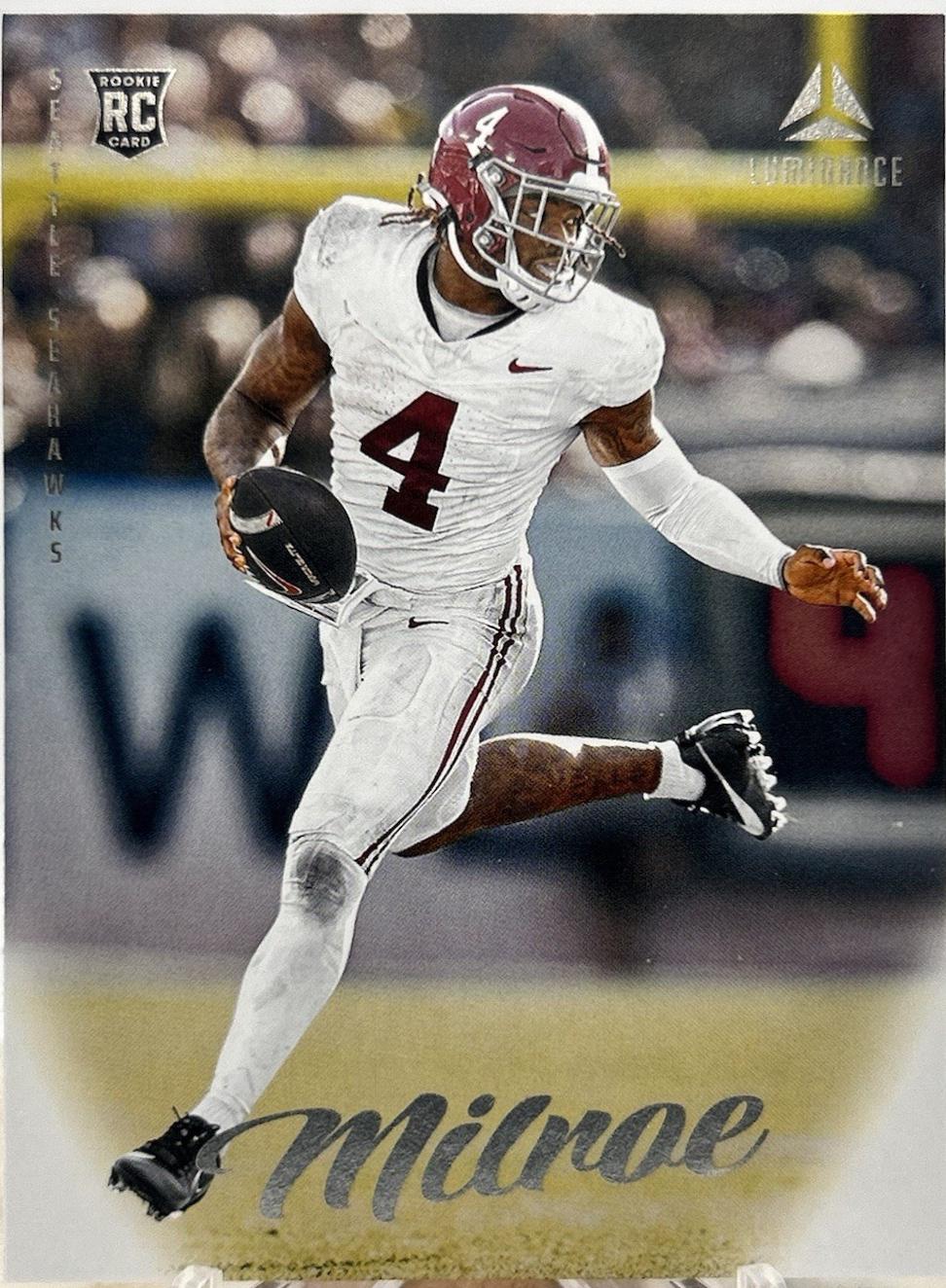 Jalen Milroe #102 2025 Panini Luminance Football