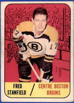 Fred Stanfield #36 Hockey Cards 1967 Topps