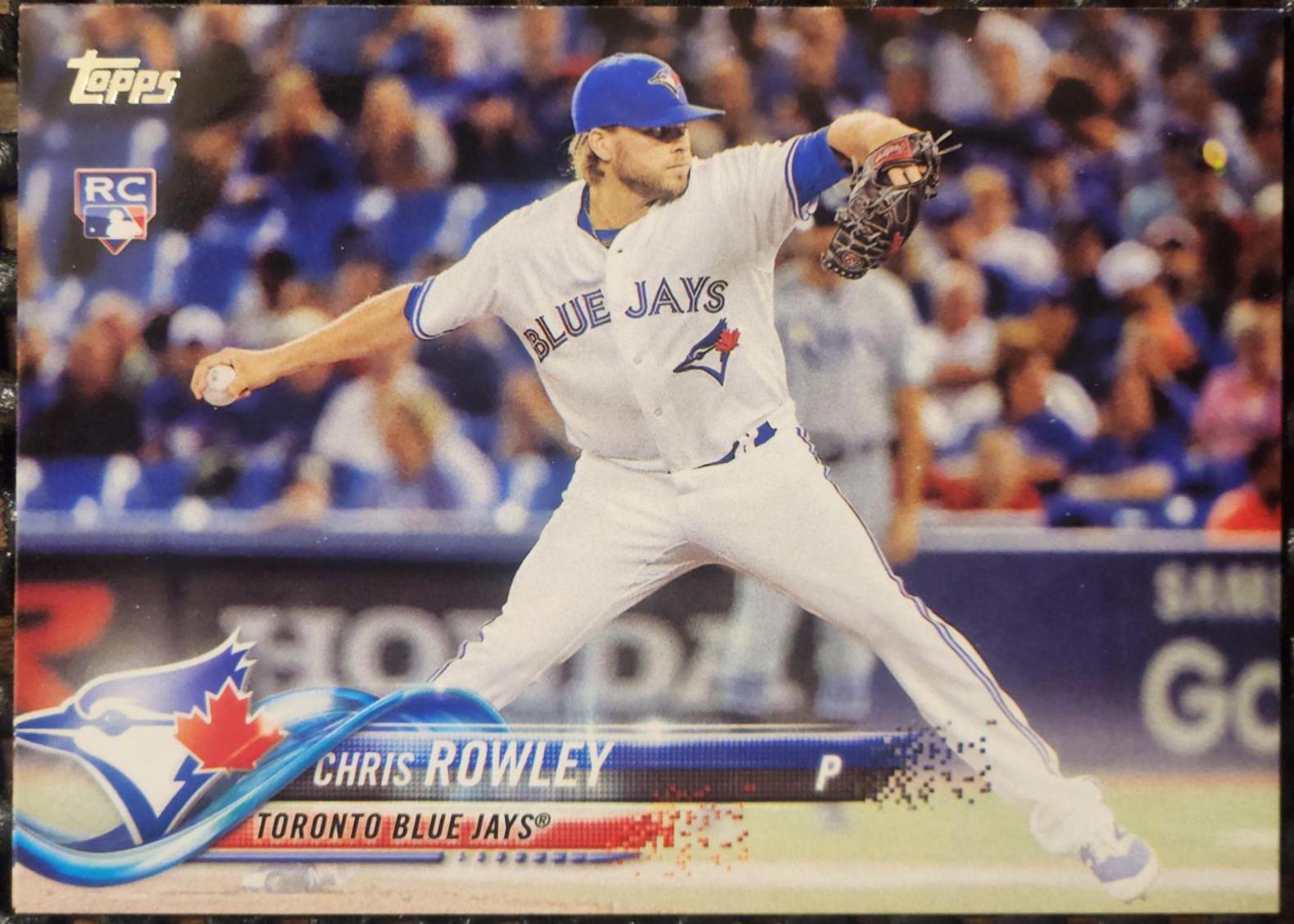 Chris Rowley #315 Baseball Cards 2018 Topps