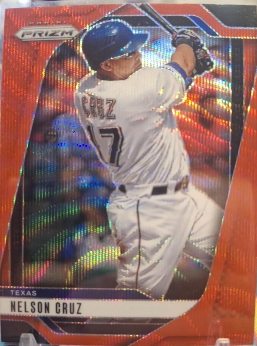 Nelson Cruz [Ruby Wave Prizm] #74