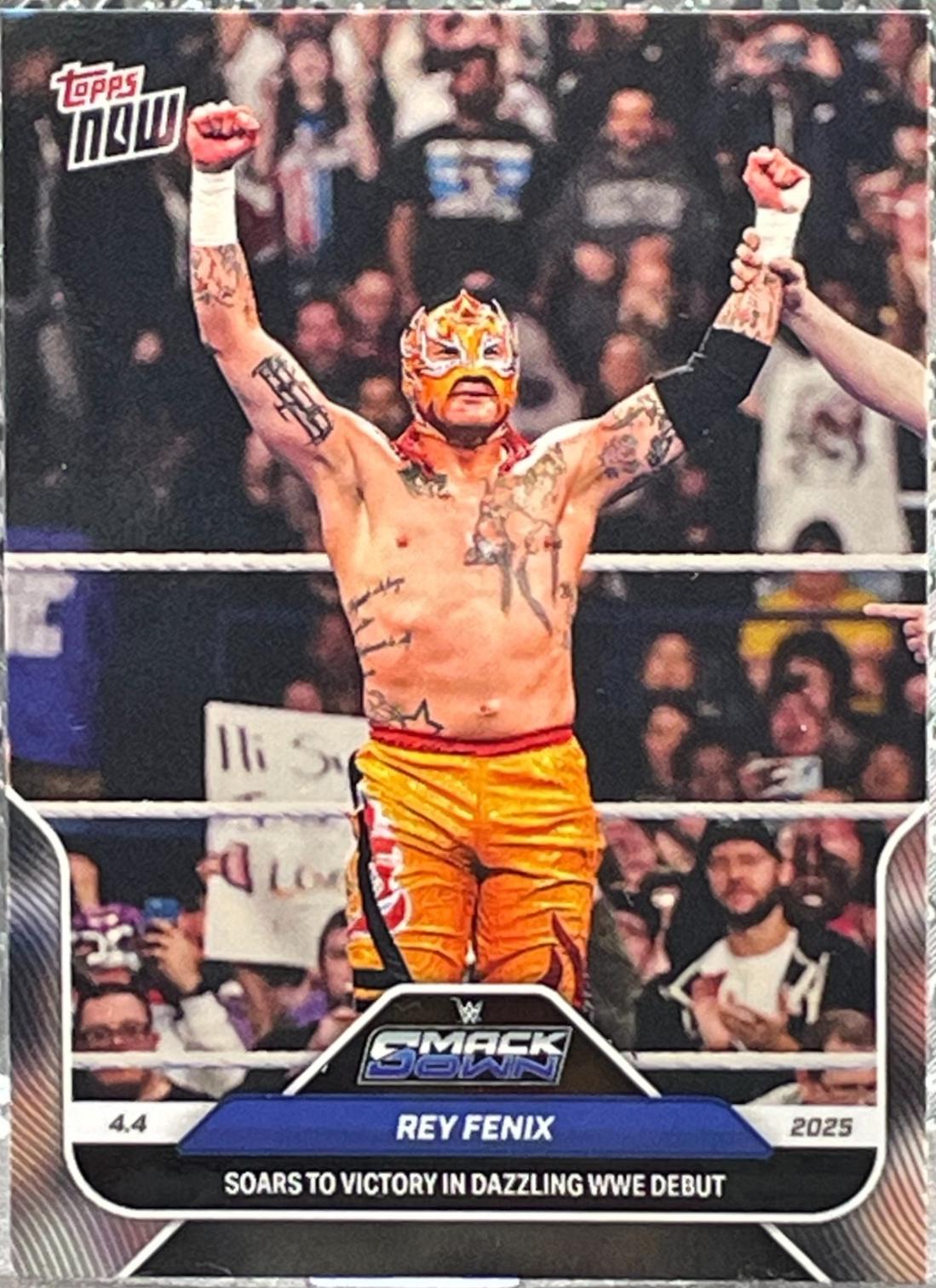 Rey Fenix #35 Wrestling Cards 2025 Topps Now WWE