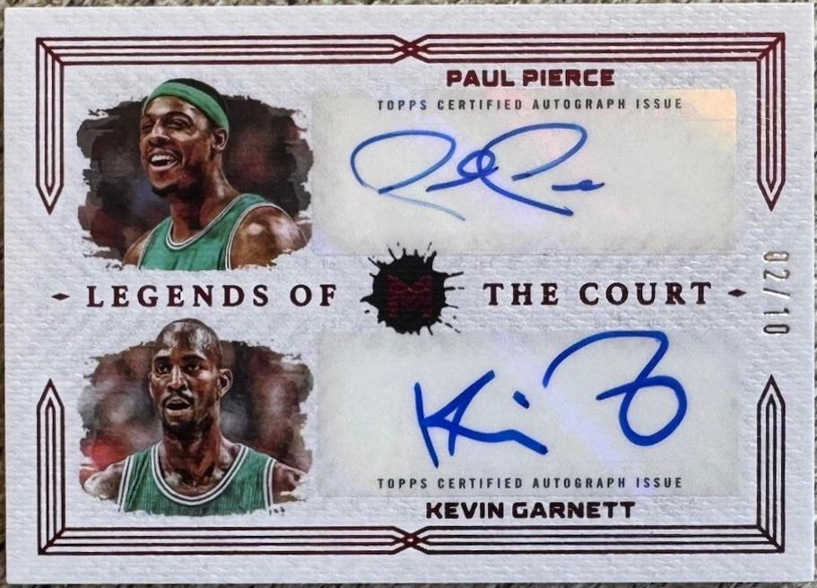 Kevin Garnett / Paul Pierce [Pyrrol Scarlet] #LDS-PK