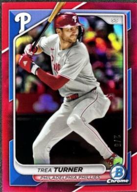Trea Turner [Red Refractor] #21