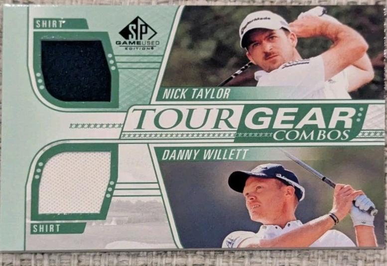 Danny Willett #TG-DW 2021 Sp Game Used Tour Gear Golf