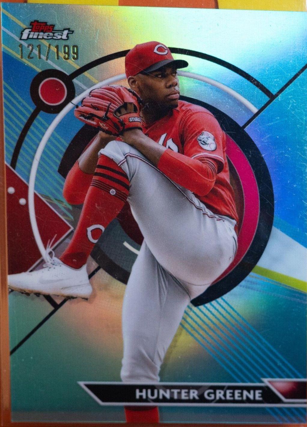 Hunter Greene #32 2023 Topps Finest Baseball