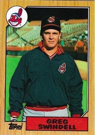 Greg Swindell #319 Baseball Cards 1987 Topps