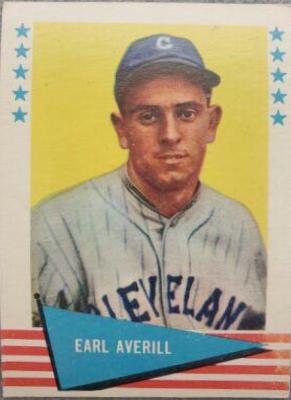 Earl Averill #5 Baseball Cards 1961 Fleer