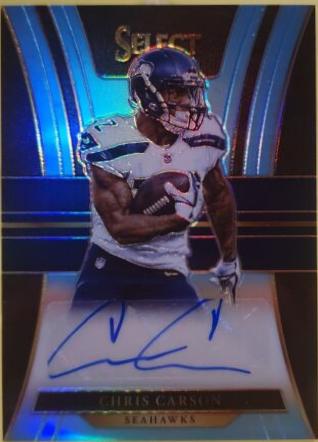 Chris Carson [Light Blue] #RS-CC