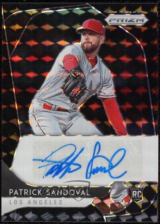 Patrick Sandoval [Black Finite Prizm] #RA-PS