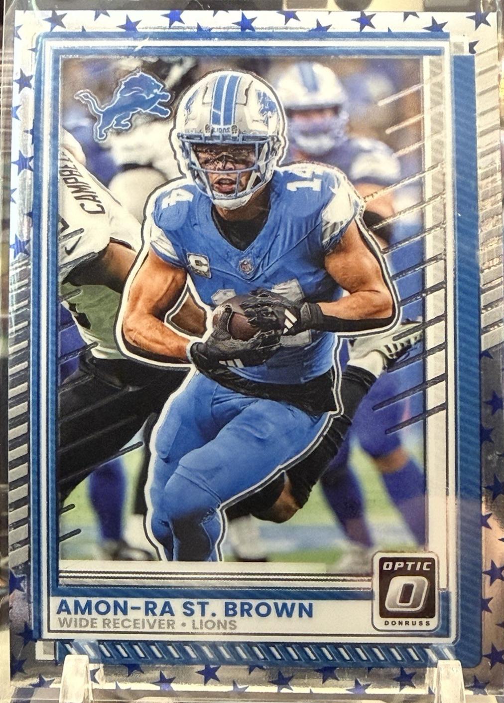 Amon-Ra St. Brown [Stars] #63 Prices | 2025 Panini Donruss Optic