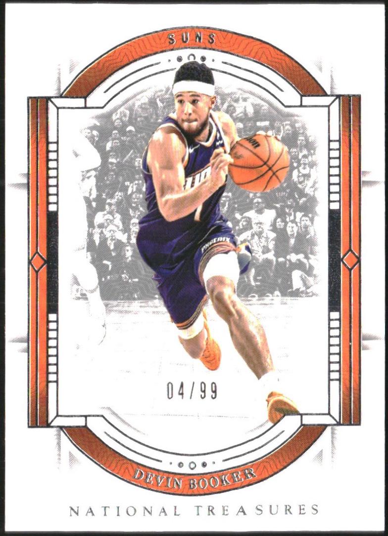 Devin Booker #6 Basketball Cards 2023 Panini National Treasures