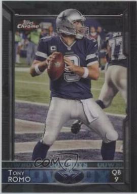 Tony Romo [Black Refractor] #44