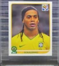 Ronaldinho #500 Soccer Cards 2010 Panini South Africa FIFA World Cup Sticker