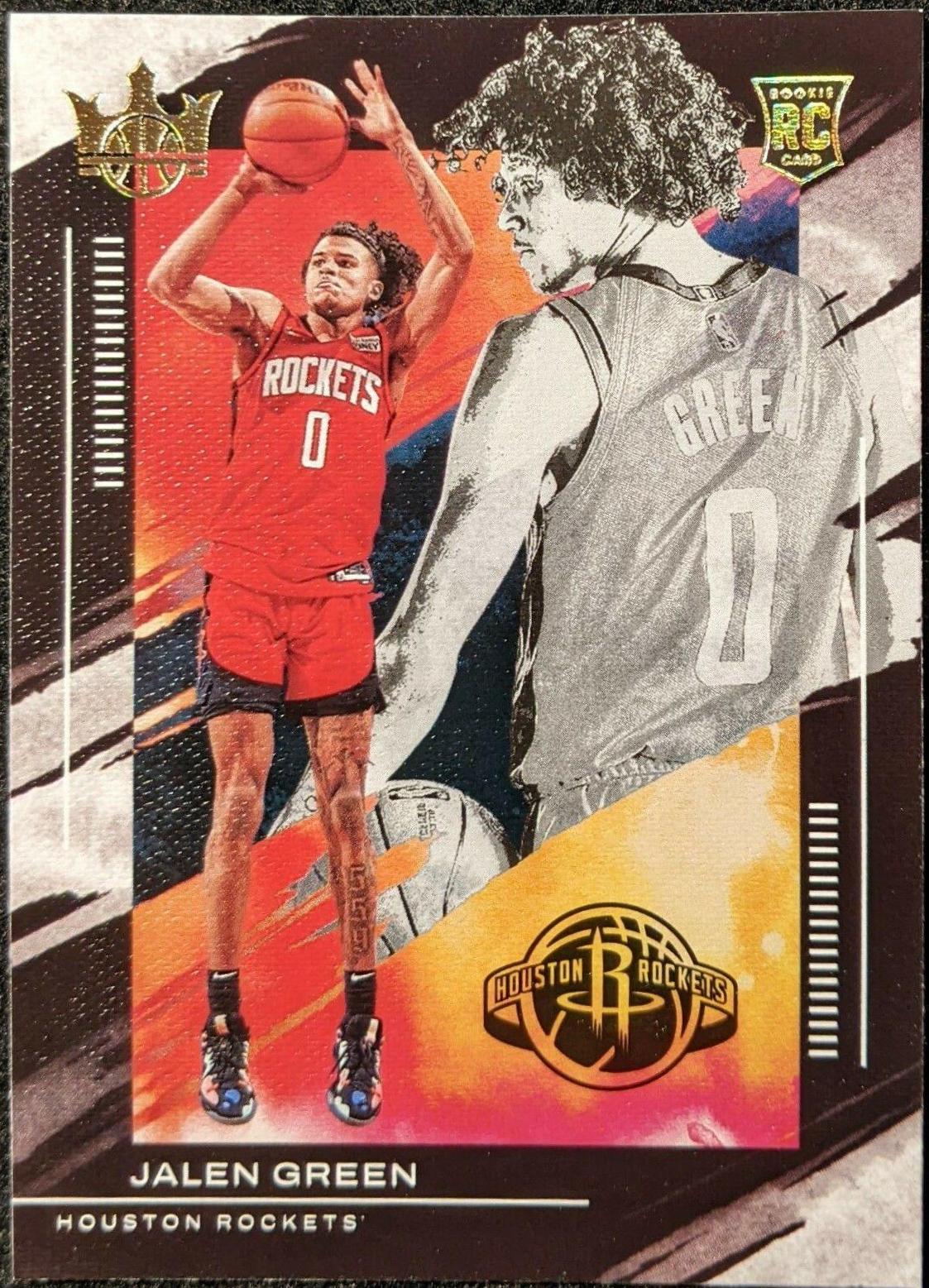 Jalen Green #137 Basketball Cards 2021 Panini Court Kings