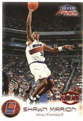 Shawn Marion #117 1999-00 Fleer Focus Basketball