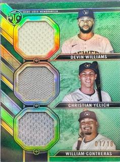 Christian Yelich / Devin Williams / William Contreras