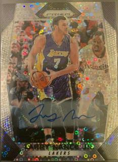 Larry Nance Jr. Fast Break Prizm Autograph