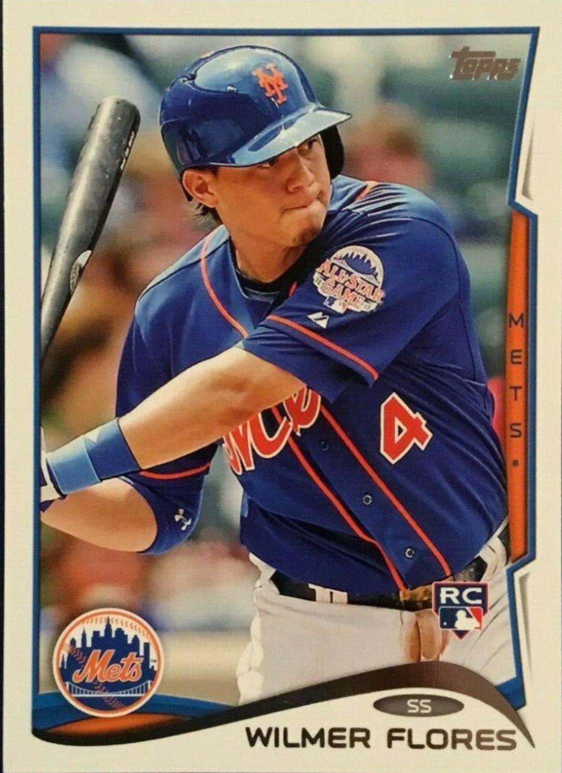Wilmer Flores #86 Baseball Cards 2014 Topps