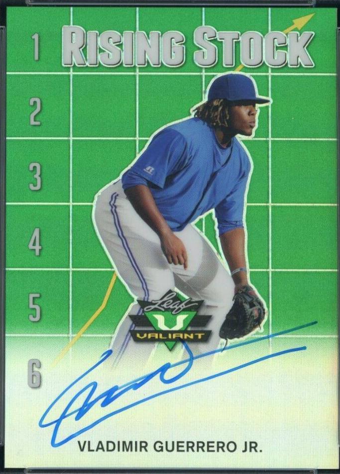 Vladimir Guerrero Jr. #BA-VG1 2018 Leaf Valiant Baseball