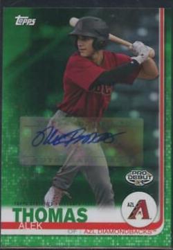 Alek Thomas [Autograph Green] #29