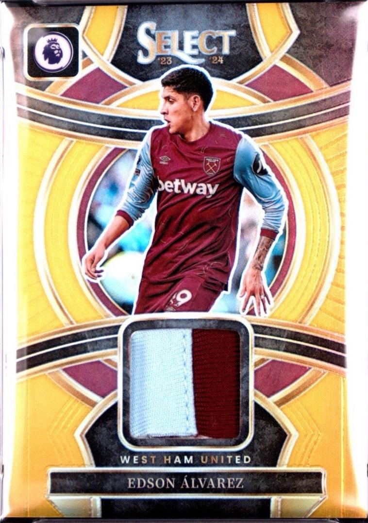 Edson Alvarez #15 2023 Panini Select Premier League Swatch