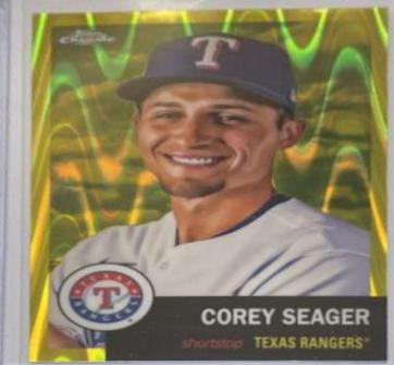 Corey Seager [Yellow RayWave Refractor] #310