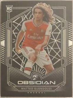 Matteo Guendouzi #110 2019 Panini Obsidian Soccer