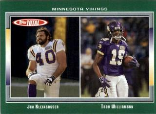 Troy Williamson, Jim Kleinsasser