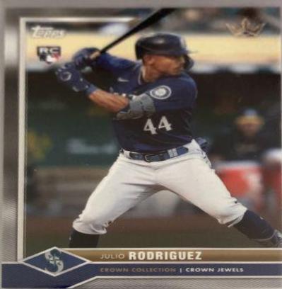 Julio Rodriguez #15 Baseball Cards 2022 Topps X Bobby Witt Jr. Crown