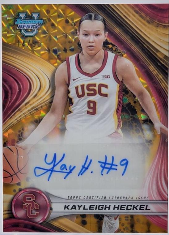 Kayleigh Heckel [Gold Geometric Refractor] #B24-KH