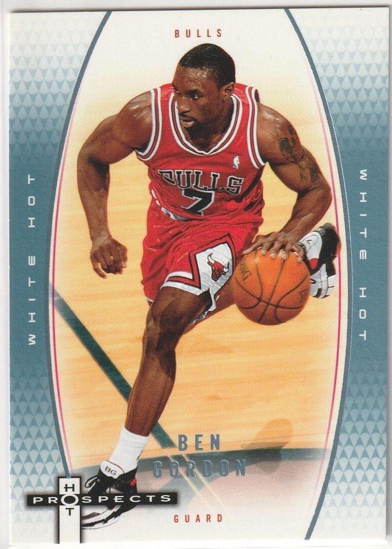 Ben Gordon #7 Basketball Cards 2006 Fleer Hot Prospects