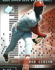 Bob Gibson #101 Baseball Cards 2004 Spx Prices