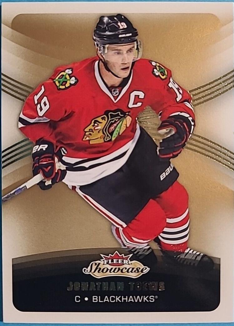 Jonathan Toews #37 Hockey Cards 2015 Fleer Showcase
