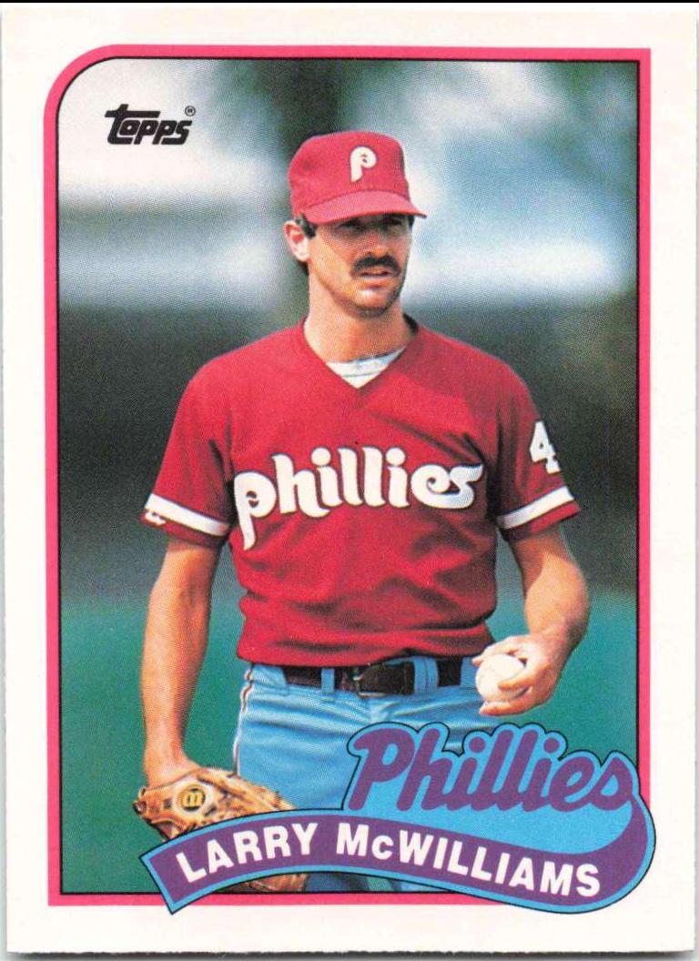 Larry McWilliams #80T 1989 Topps Traded Baseball