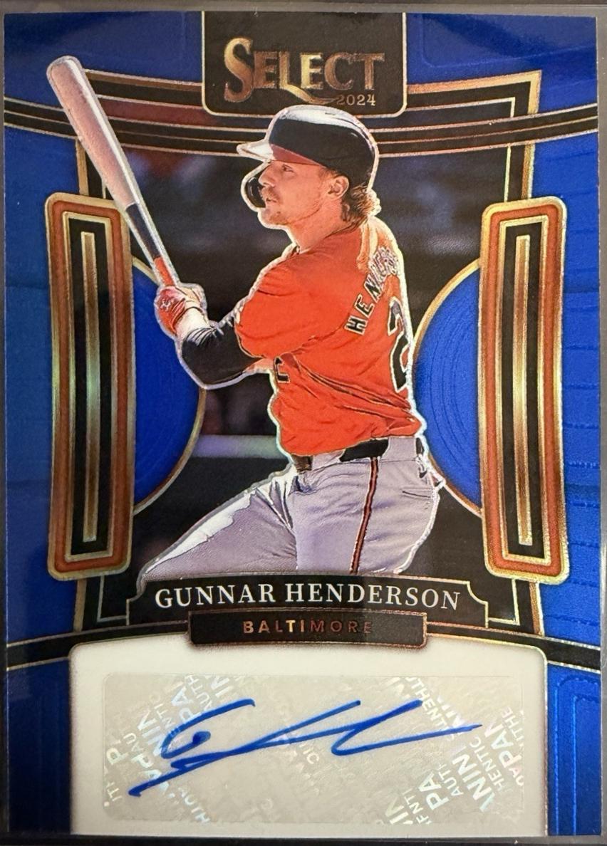 Gunnar Henderson [Blue Prizm] #SIG-GH