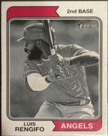 Luis Rengifo [Black & White Image Variation] #223 Prices | 2023 Topps ...