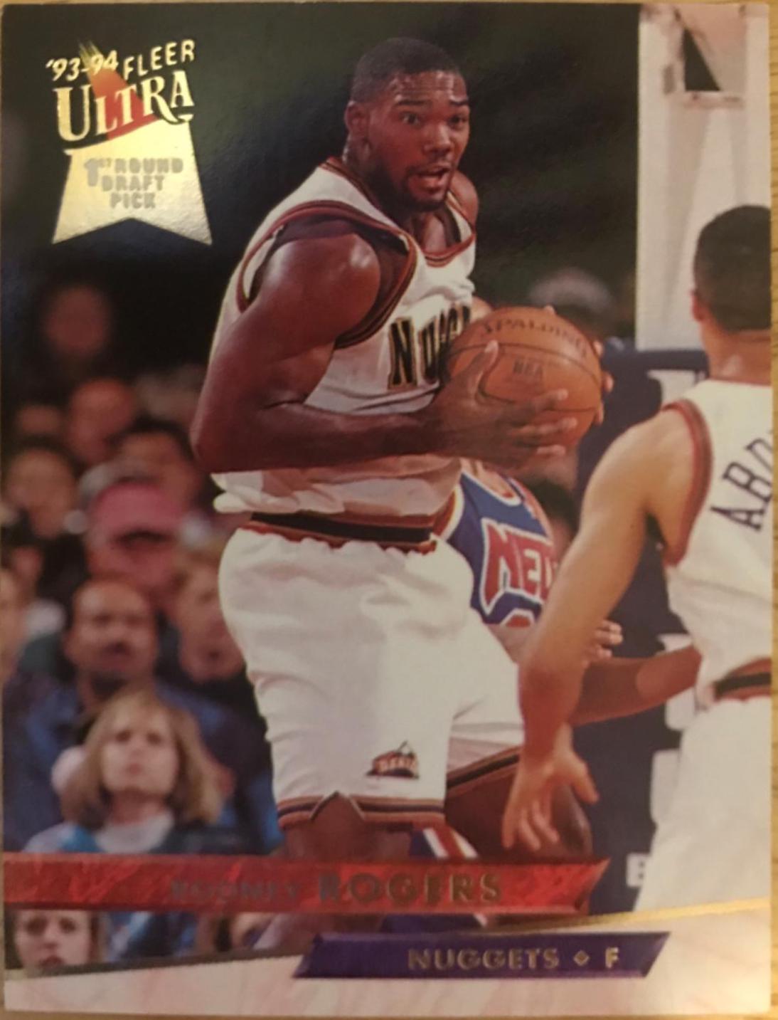 Rodney Rogers #239 Basketball Cards 1993 Ultra