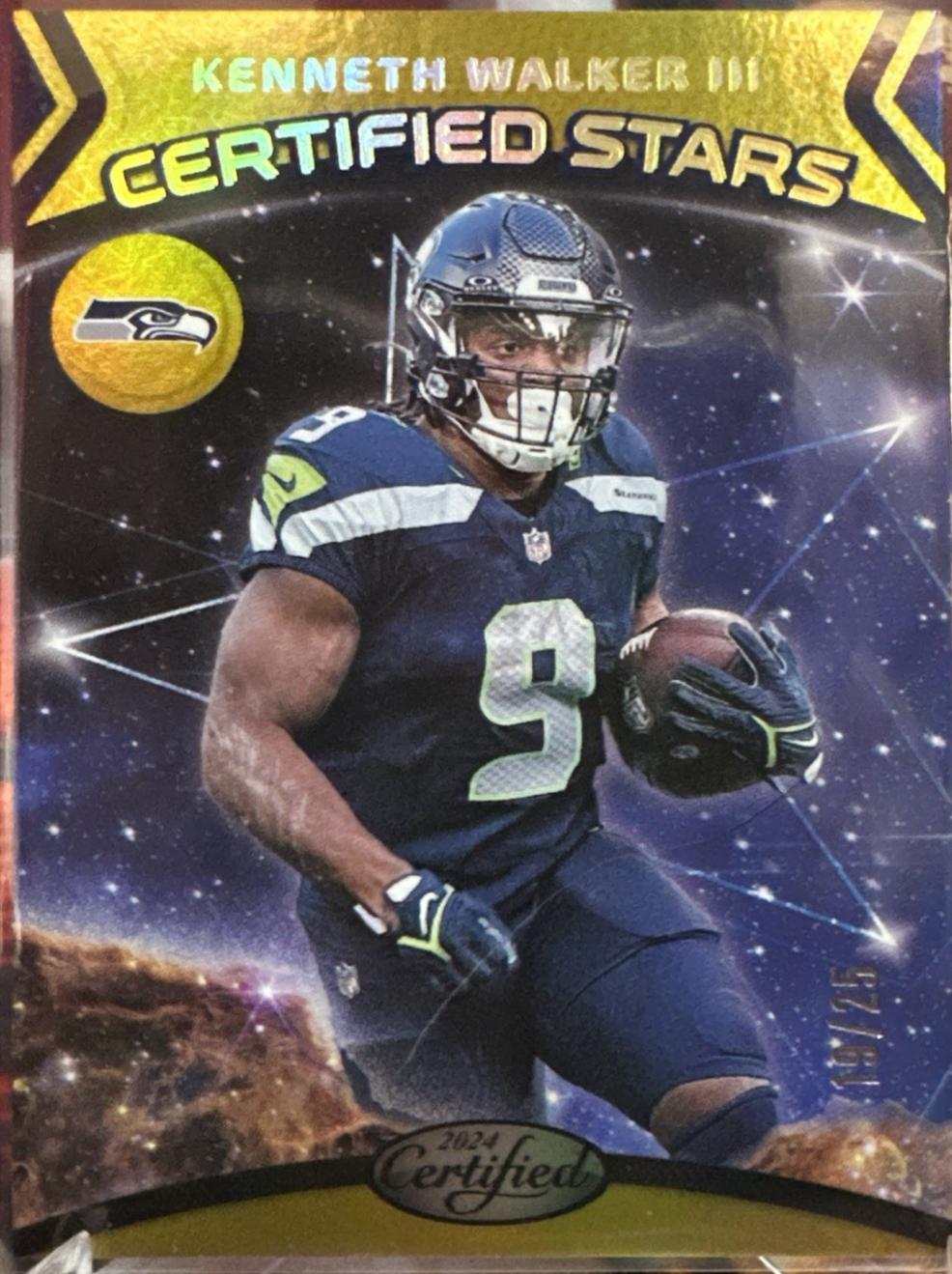 Kenneth Walker III [Gold Mirror] #20