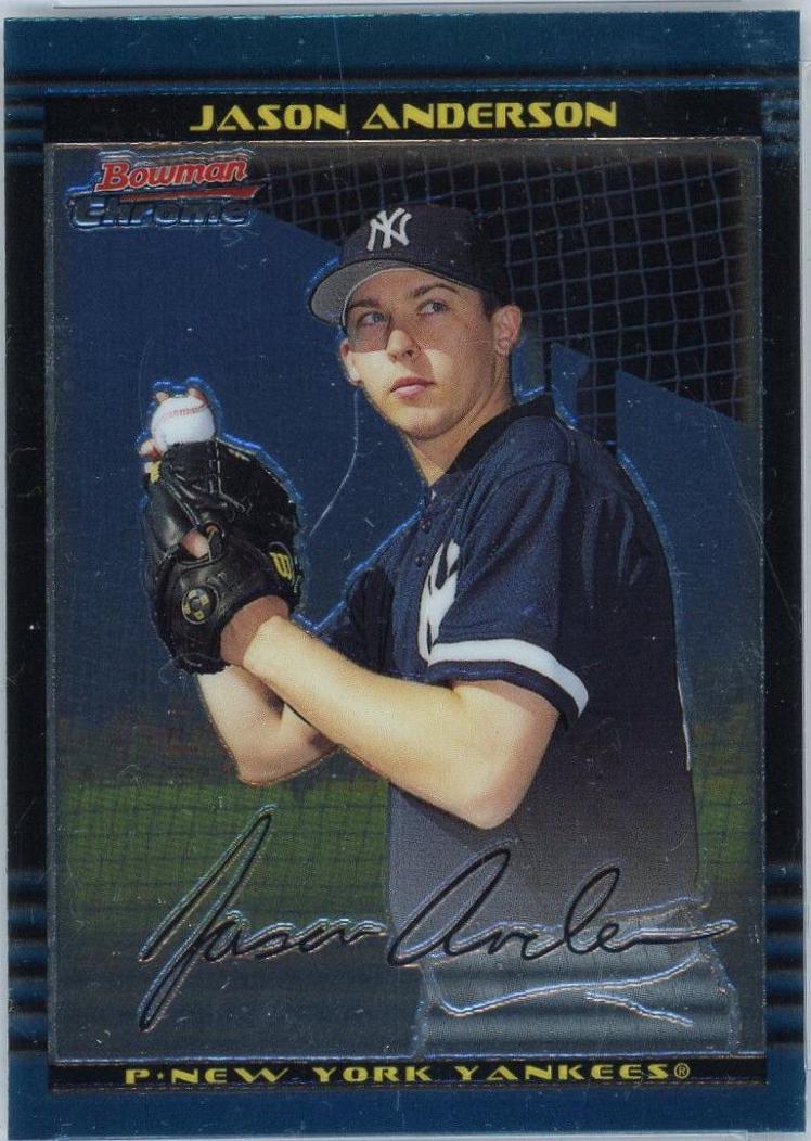 Jason Anderson #4 Baseball Cards 2002 Bowman Chrome Draft Picks