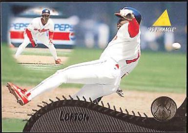 Kenny Lofton #189 1995 Pinnacle Baseball