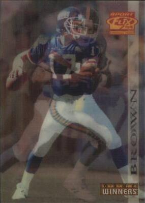 Dave Brown #164 1995 Sportflix Football
